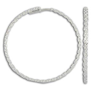 Cód.: BS2103 P Brinco de argola folheado a prata c/ fio torcido e laminado  Atacado: R$ 6,99  (unid.: par) Varejo: R$ 13,98  (unid.: par) Garantia: 1 ano após a data da compra Prazo de liberação: Até 48 horas (somente dias úteis)