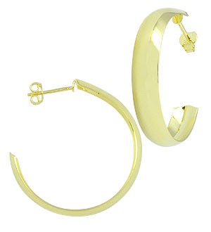 Cód.: BS2230 Brinco de argola folheado a ouro com chapa lisa  Atacado: R$ 6,95  (unid.: par) Varejo: R$ 13,90  (unid.: par) Garantia: 1 ano após a data da compra Prazo de liberação: Até 48 horas (somente dias úteis)